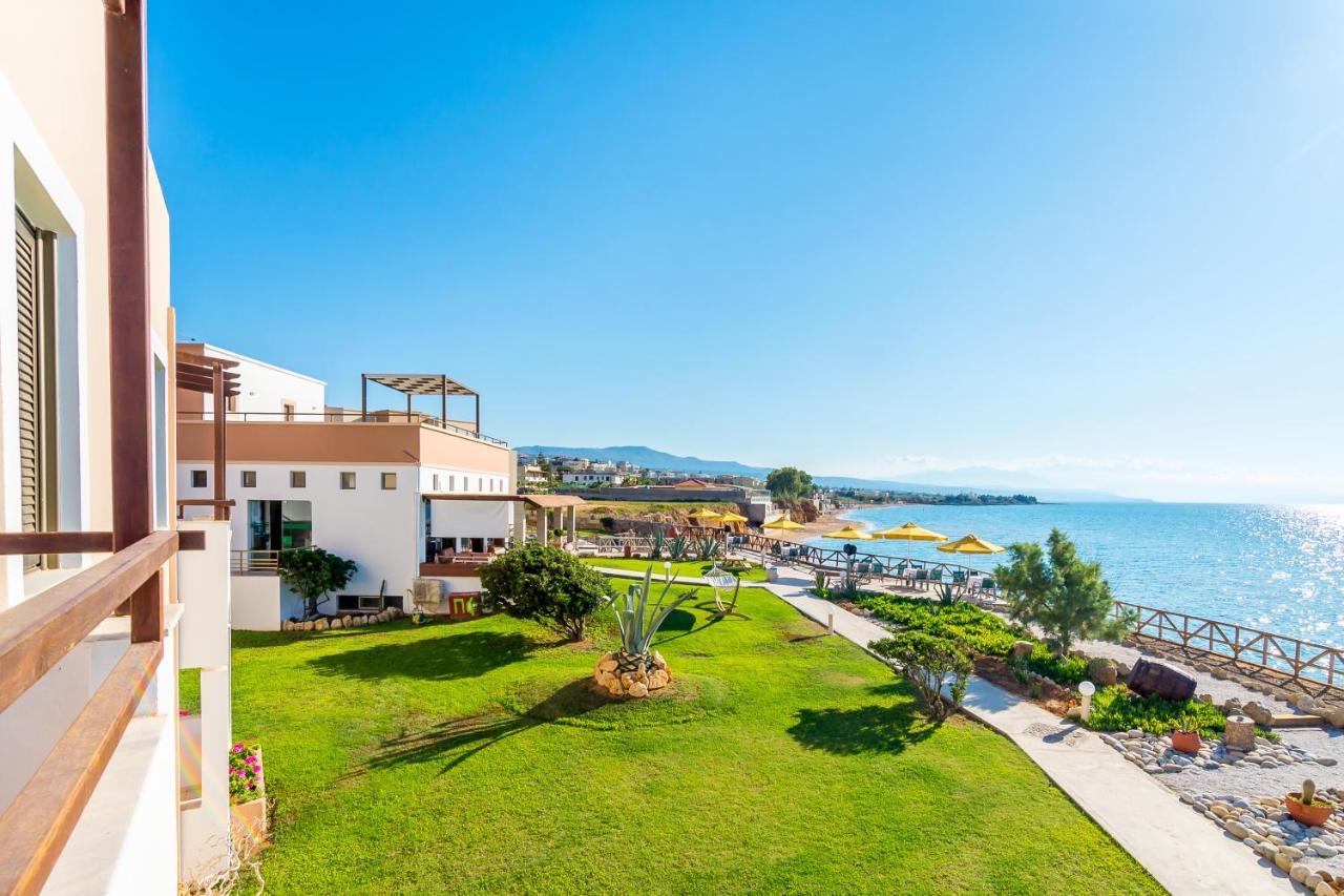 Sfáka Alkionis Beach Hotel Apartments מראה חיצוני תמונה