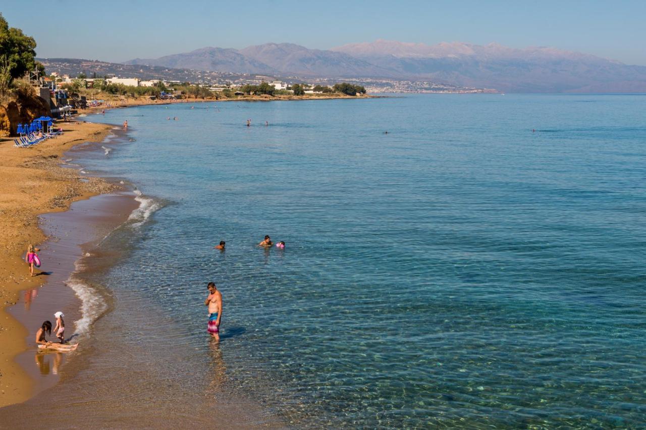 Sfáka Alkionis Beach Hotel Apartments מראה חיצוני תמונה