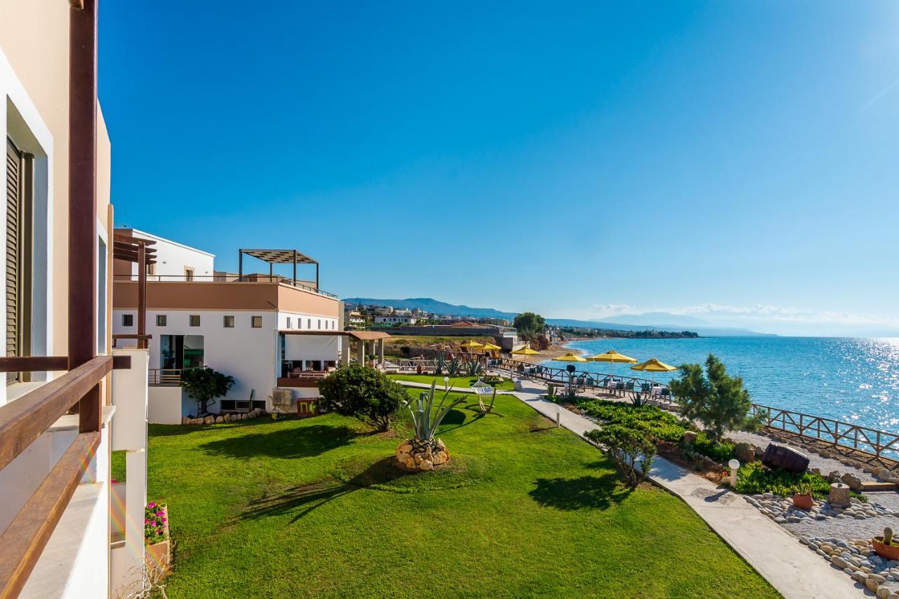 Sfáka Alkionis Beach Hotel Apartments מראה חיצוני תמונה