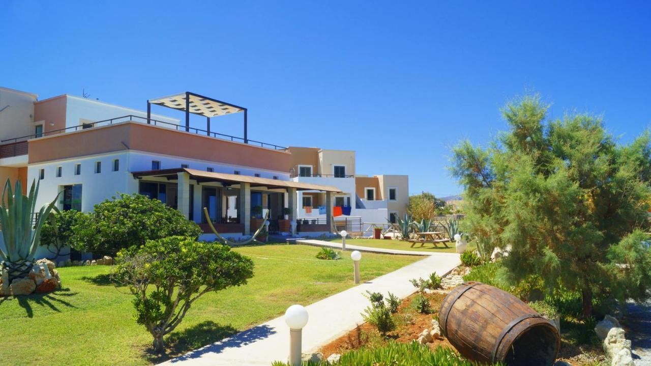 Sfáka Alkionis Beach Hotel Apartments מראה חיצוני תמונה