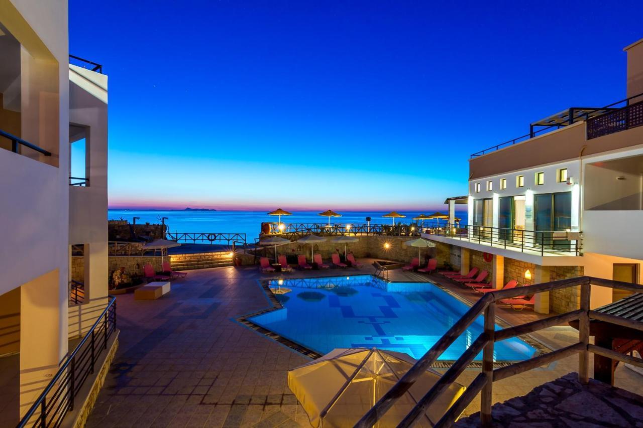 Sfáka Alkionis Beach Hotel Apartments מראה חיצוני תמונה