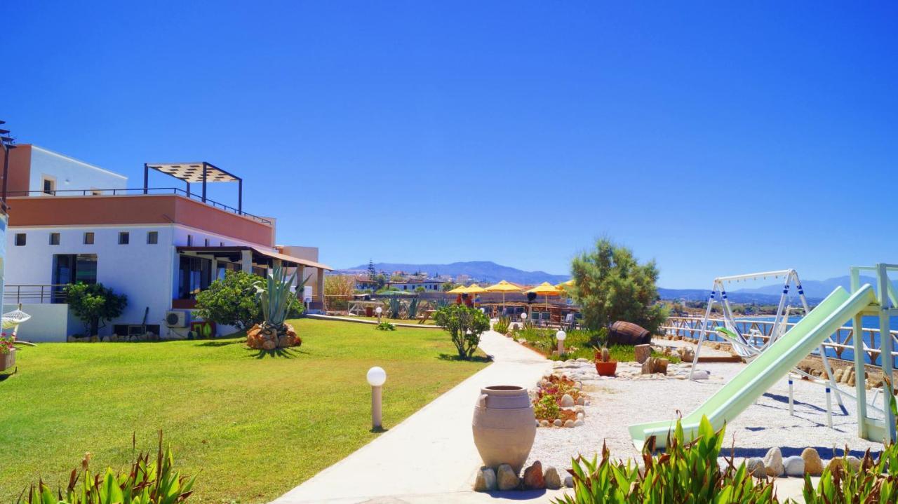 Sfáka Alkionis Beach Hotel Apartments מראה חיצוני תמונה
