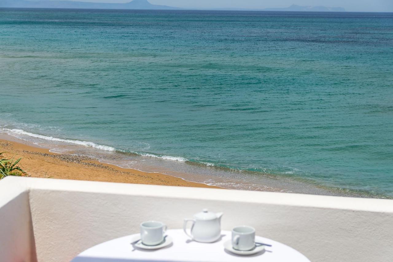 Sfáka Alkionis Beach Hotel Apartments מראה חיצוני תמונה