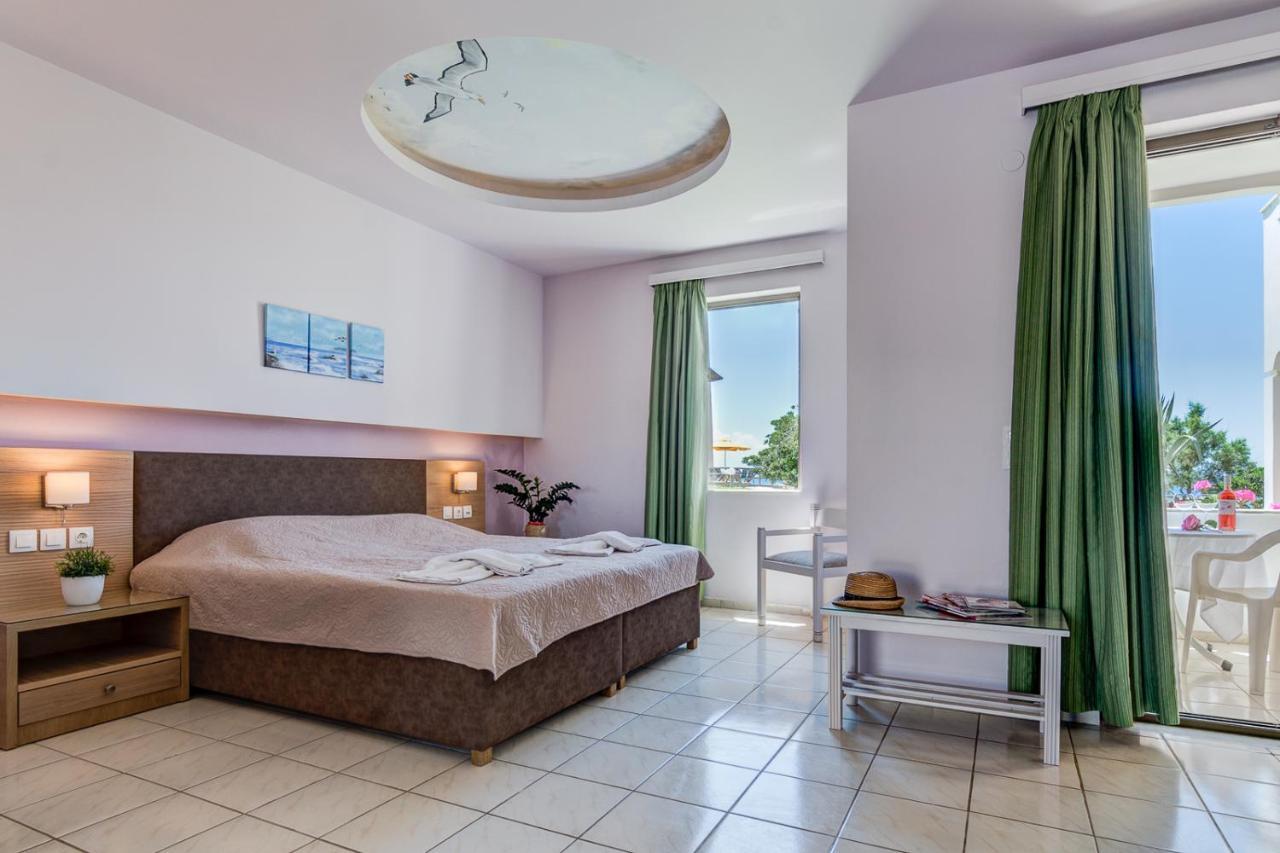 Sfáka Alkionis Beach Hotel Apartments מראה חיצוני תמונה