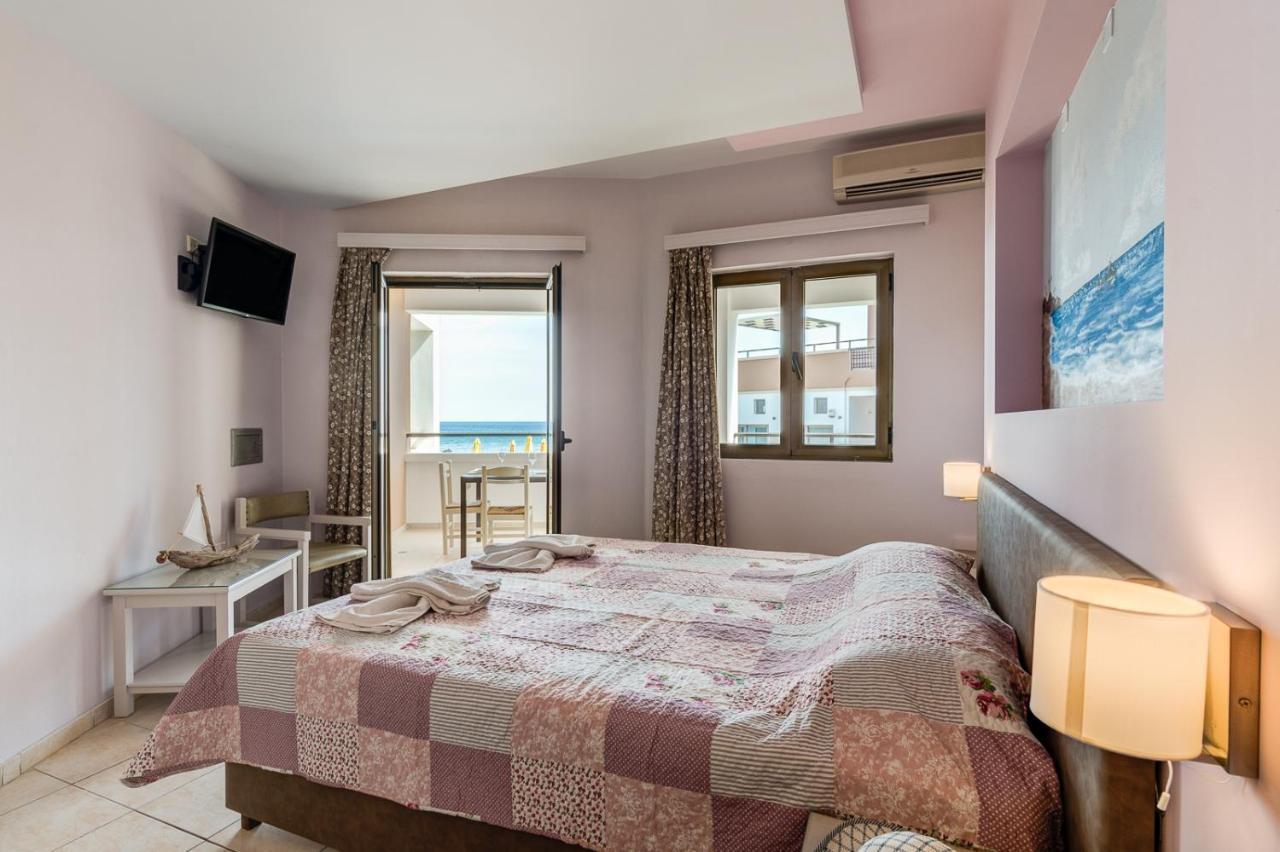 Sfáka Alkionis Beach Hotel Apartments מראה חיצוני תמונה